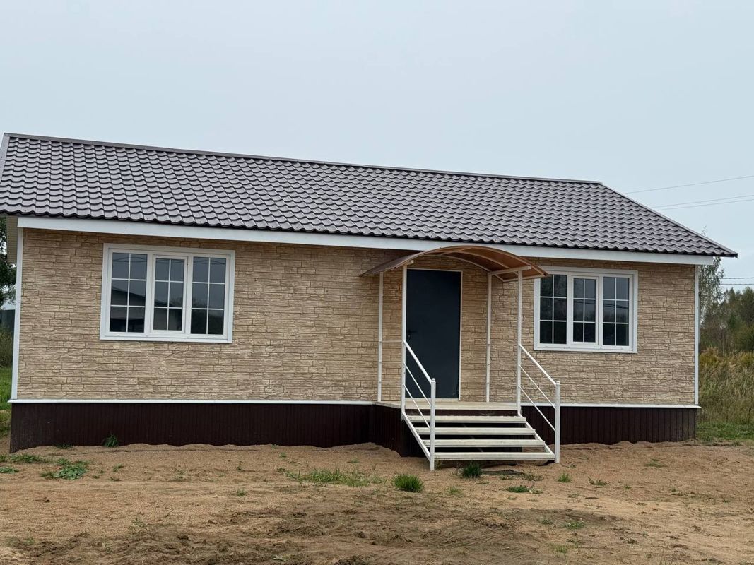 Дом 84.3 м² на участке 8 сот.